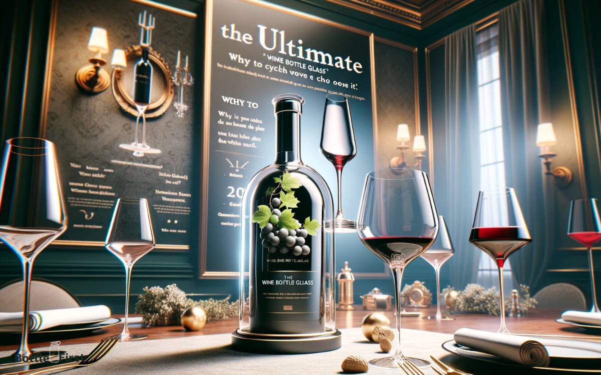 Why Choose the Ultimate Wine Bottle Glass