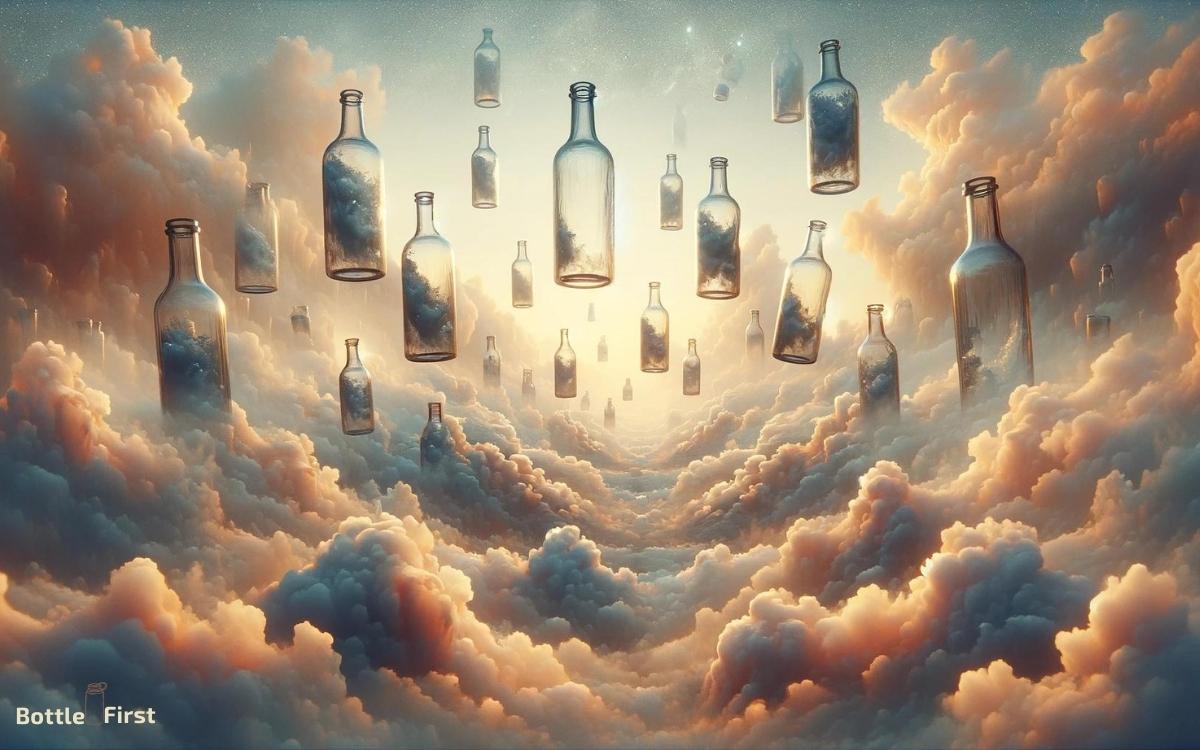 empty glass bottles dream meaning