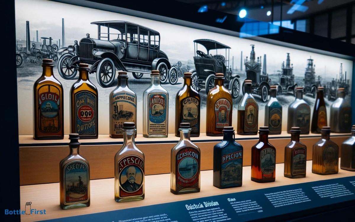 glass motor oil bottles history