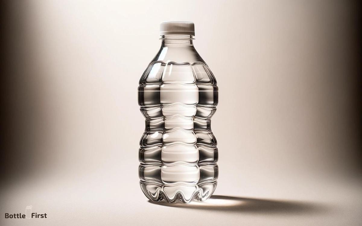 glass water bottle that looks like plastic