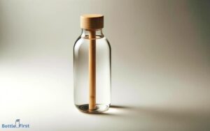Glass Water Bottle With Bamboo Top: Features!
