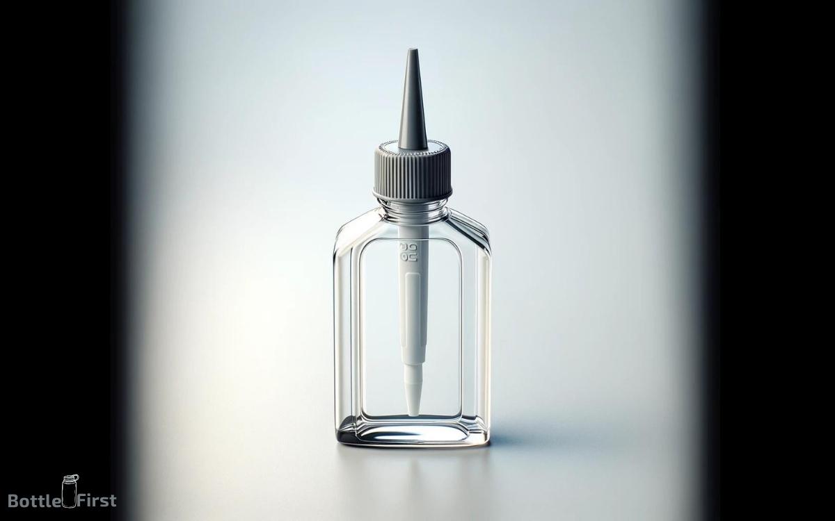 glue in glass bottle with rubber tip