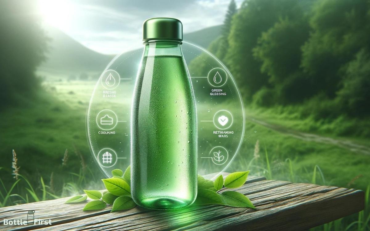 green glass bottle water benefits