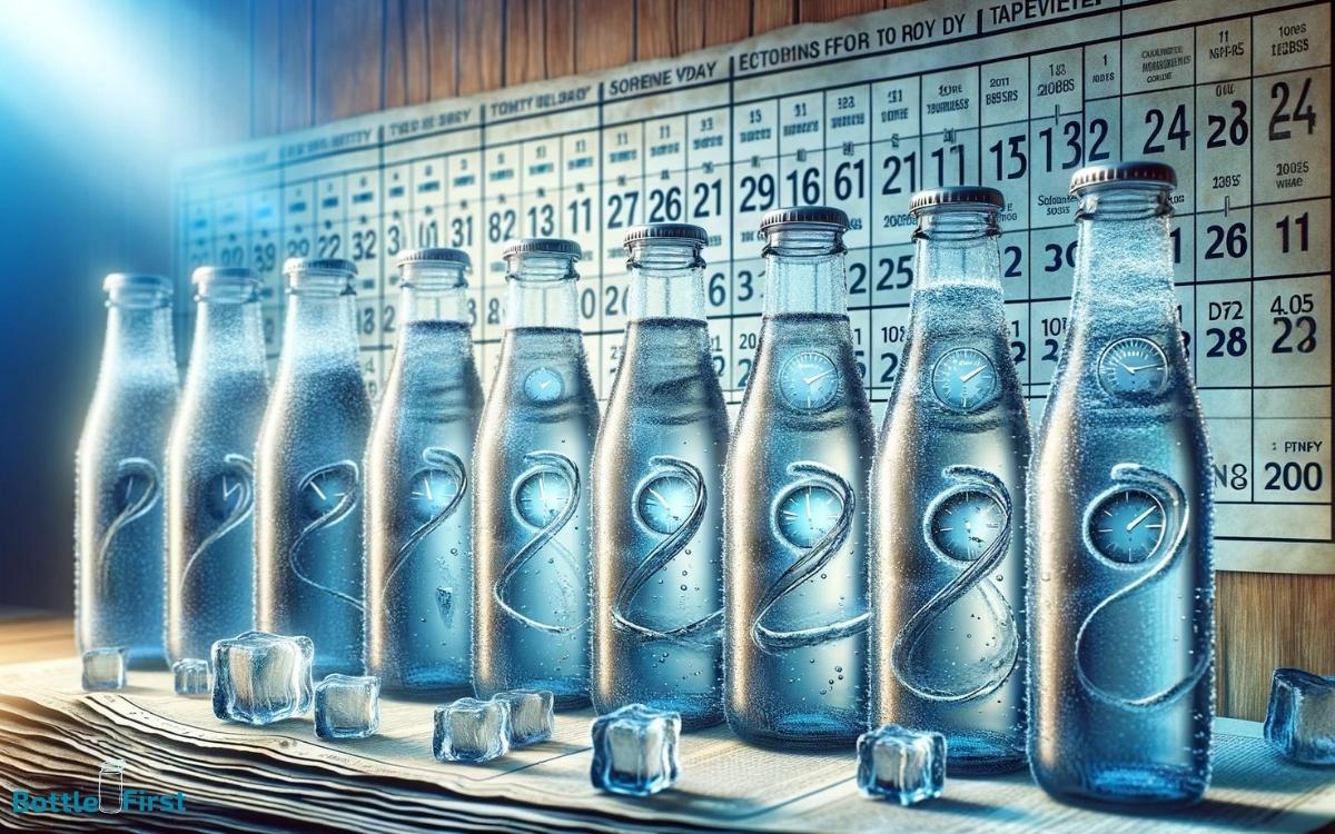how long does water last in glass bottles