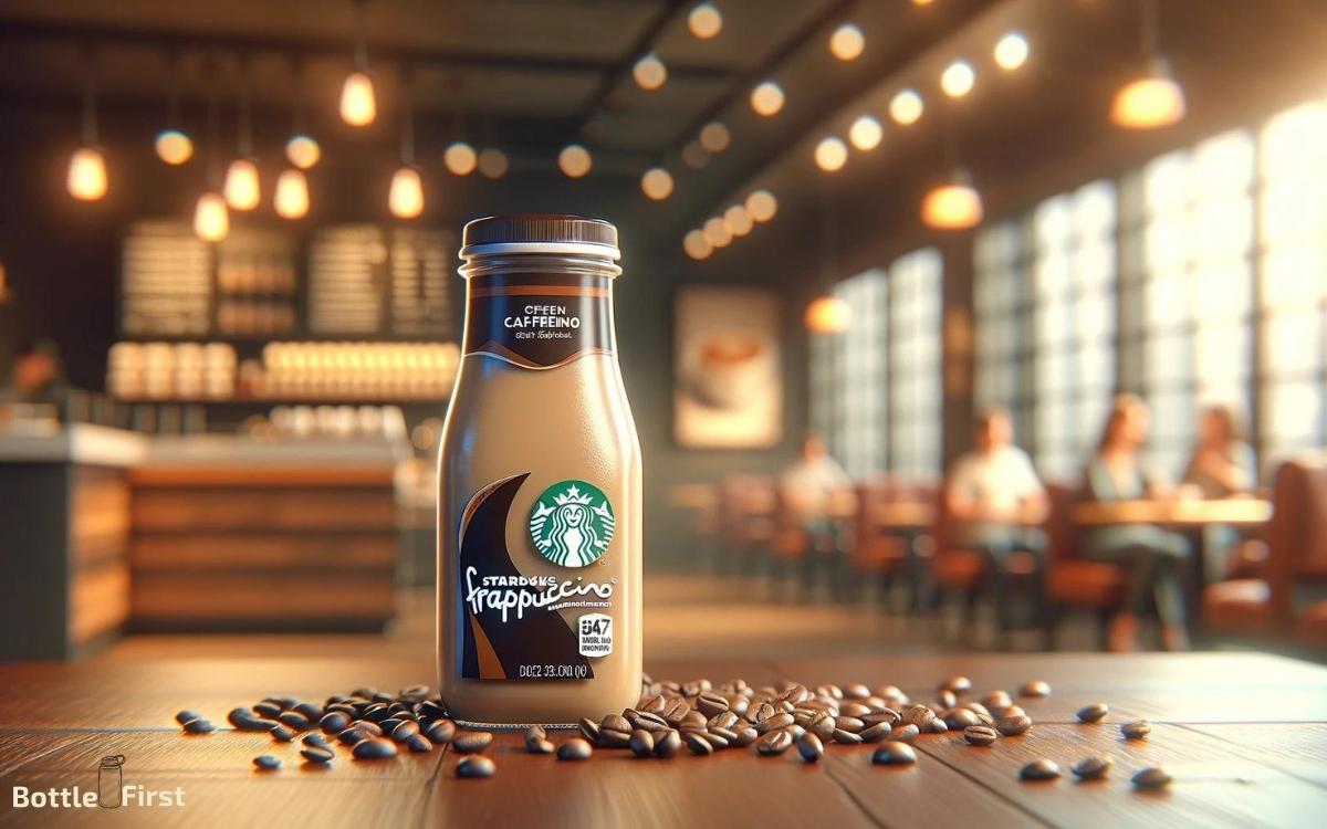 how much caffeine is in a starbucks frappuccino glass bottle