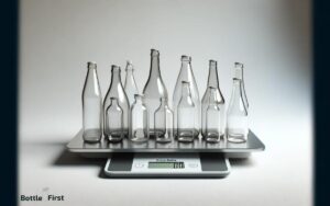 how much does a glass bottle weigh