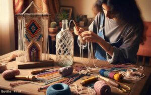 How to Macrame Around a Glass Bottle? 6 Easy Steps!
