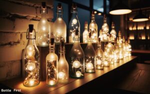 how to make glass bottle lights