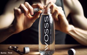 how to open voss water glass bottle 1