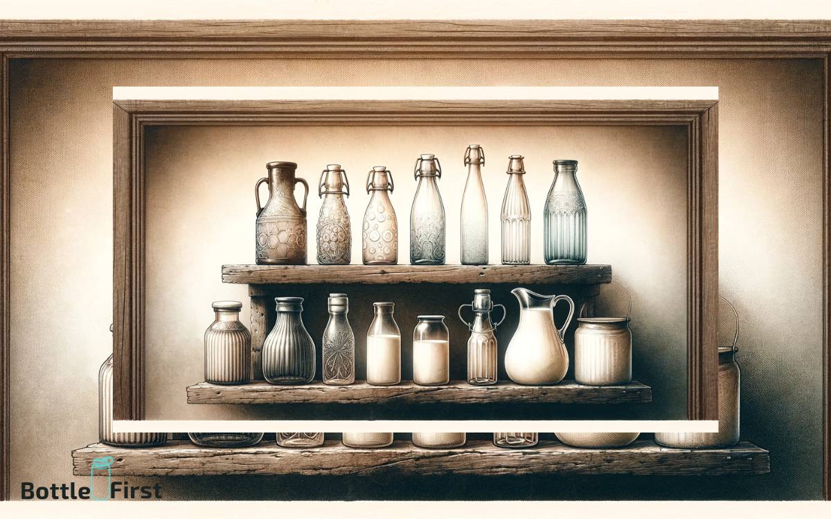 Early Glass Milk Containers
