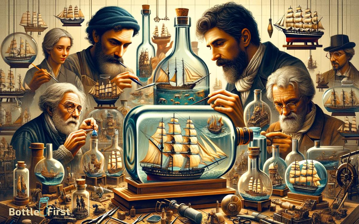 Famous Ship in Bottle Artists