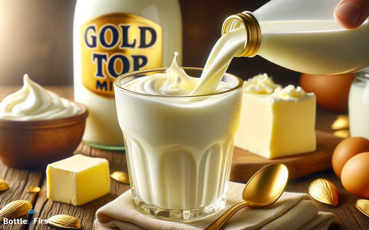 Gold Top Milks Creaminess and Flavor