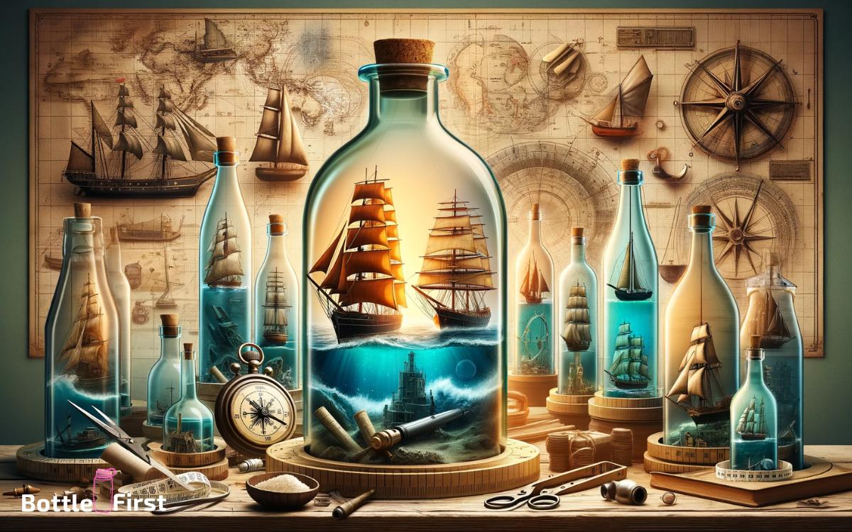 History of Ship in Bottle Craft