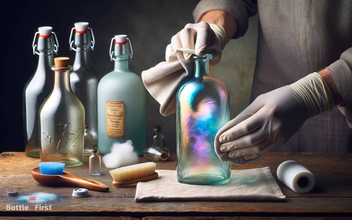 How to Clean Sick Glass Bottles