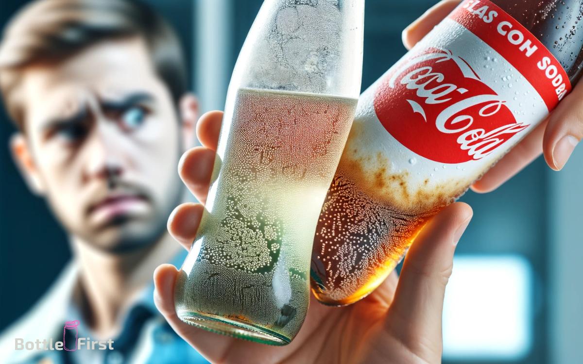 Signs of Spoiled Glass Bottled Soda