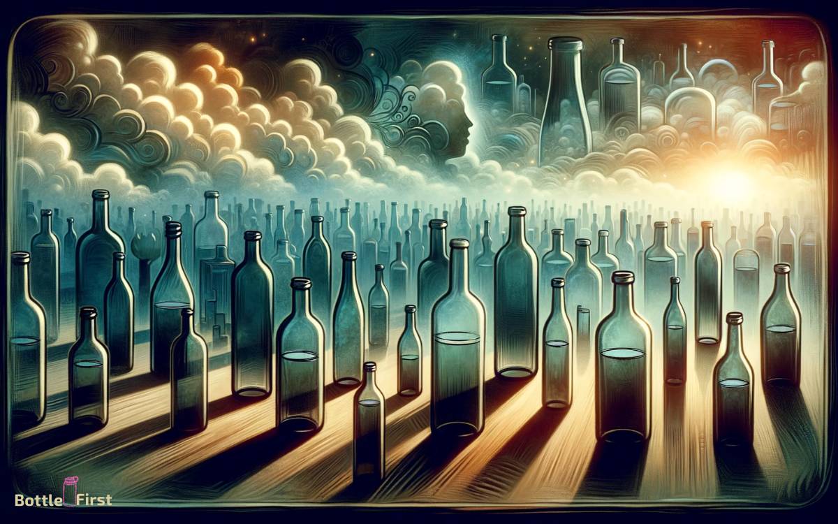 Symbolism of Empty Glass Bottles in Dreams
