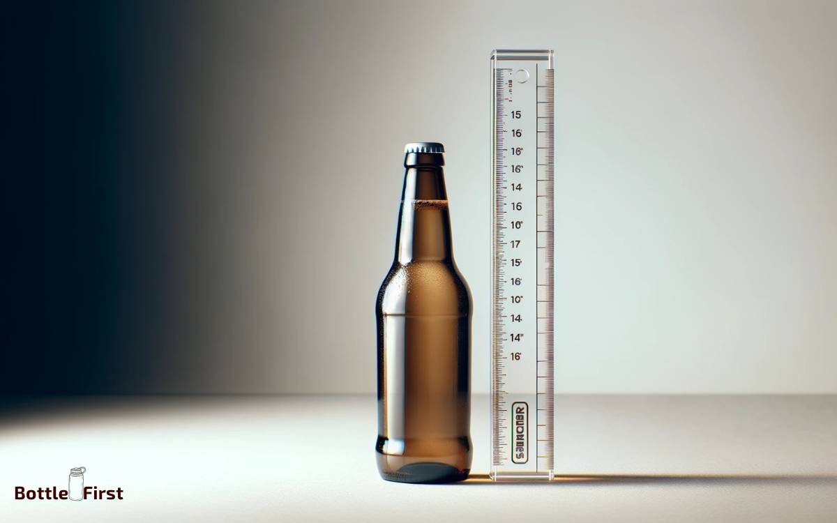 The Standard Height of a Glass Beer Bottle