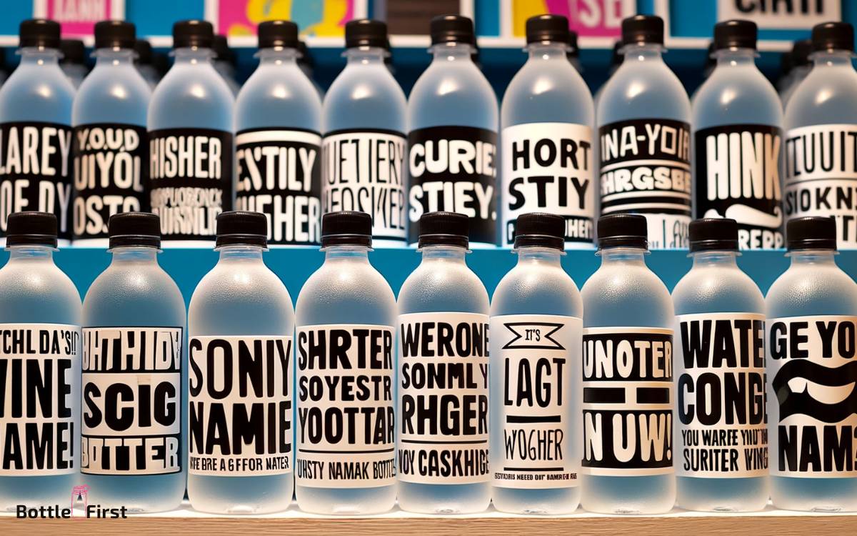 Choosing The Perfect Funny Water Bottle Name