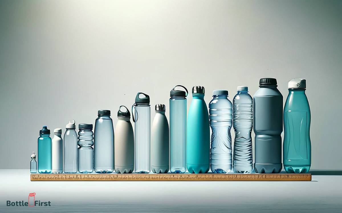 Comparing Different Water Bottle Sizes
