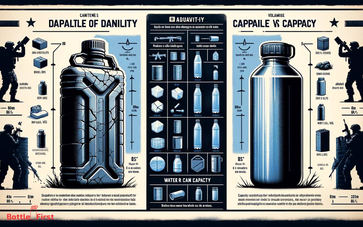 Comparing Durability And Capacity Of Dayz Canteens And Water Bottles