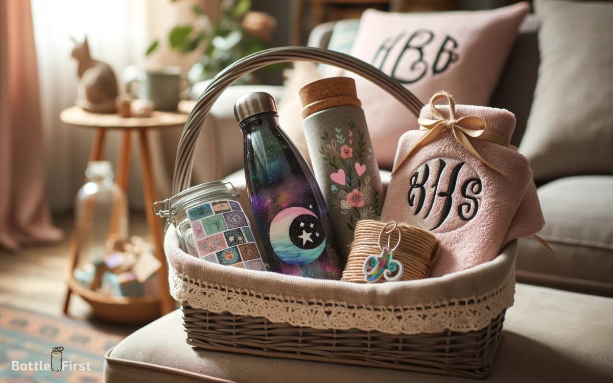 Creative Additions For A Personalized Water Bottle Gift Basket