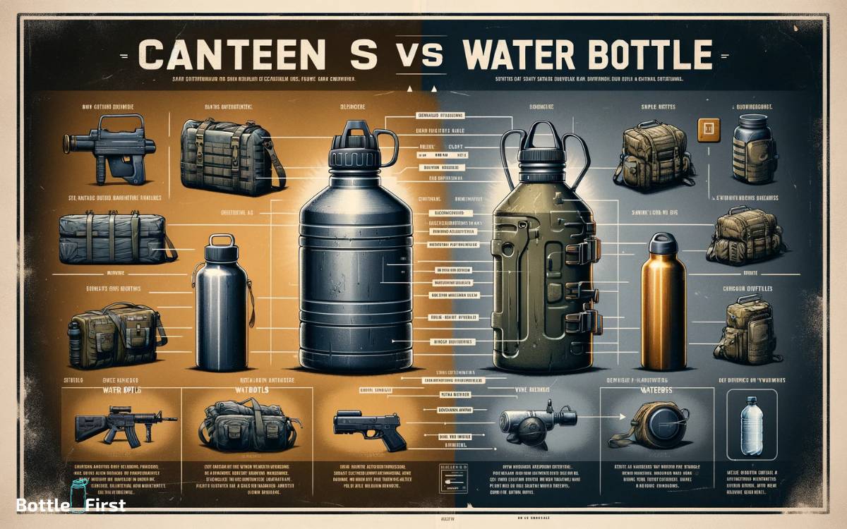 Differentiating Features Of Dayz Canteens And Water Bottles