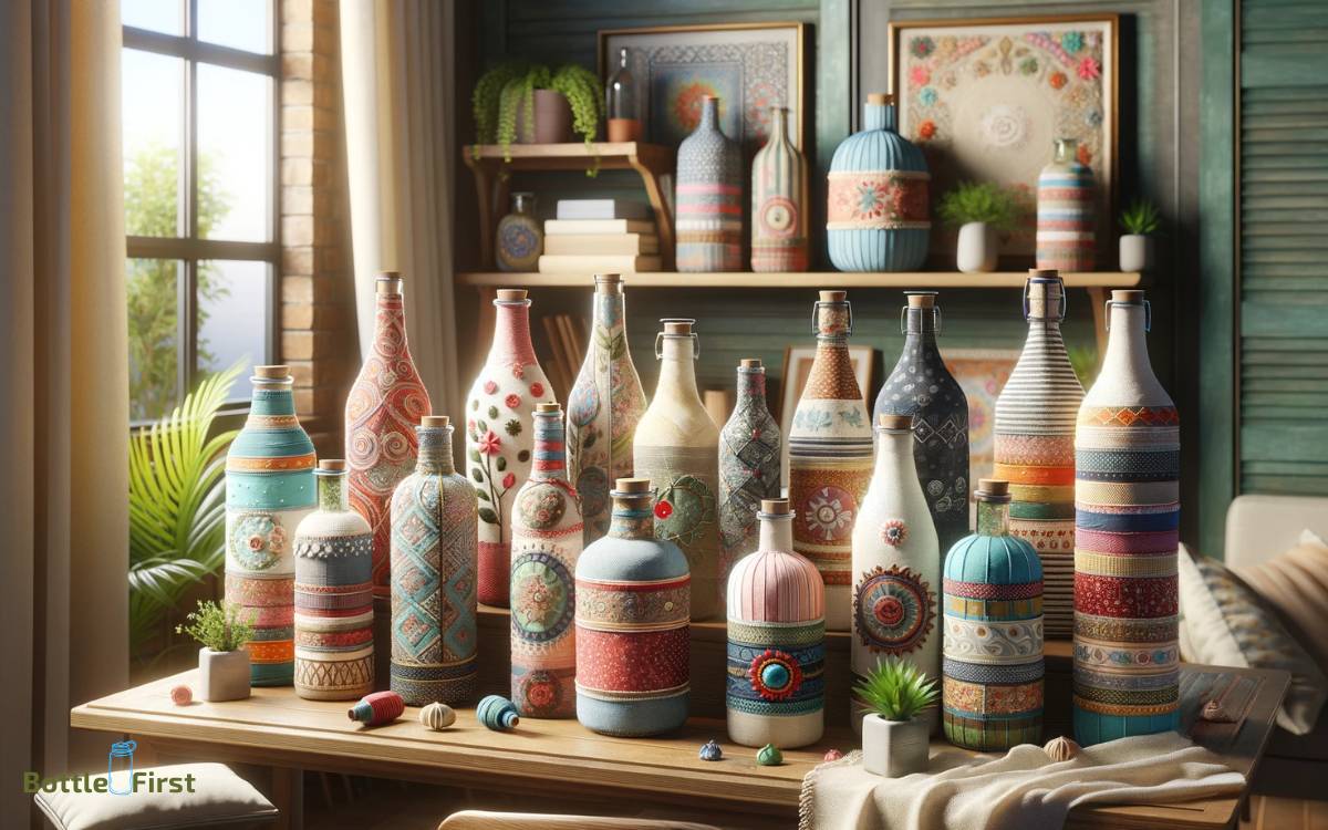 Displaying Your Decorated Bottles