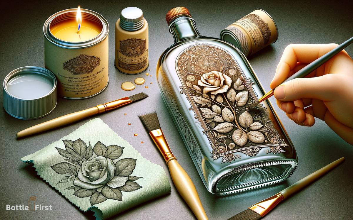 Finishing and Sealing the Engraved Glass Bottle