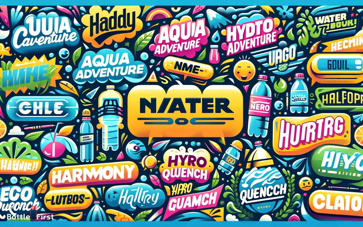 Fun and Creative Water Bottle Name Ideas