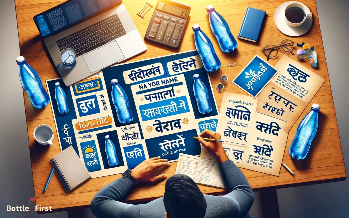 How To Choose The Right Water Bottle Name In Hindi