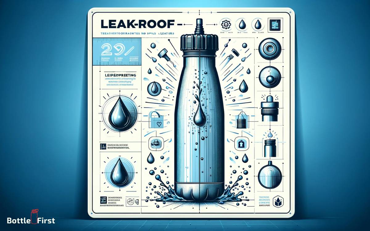 Incorporate a Leak Proof Design