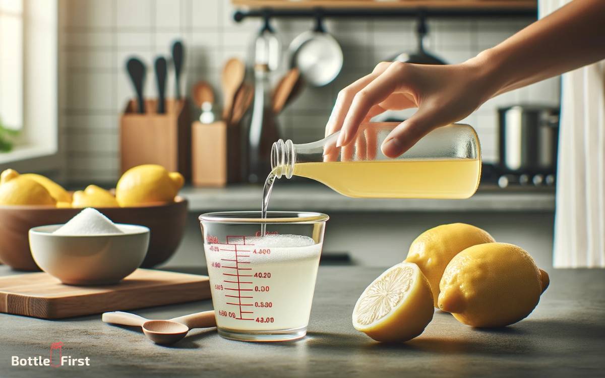 Measure Lemon Juice