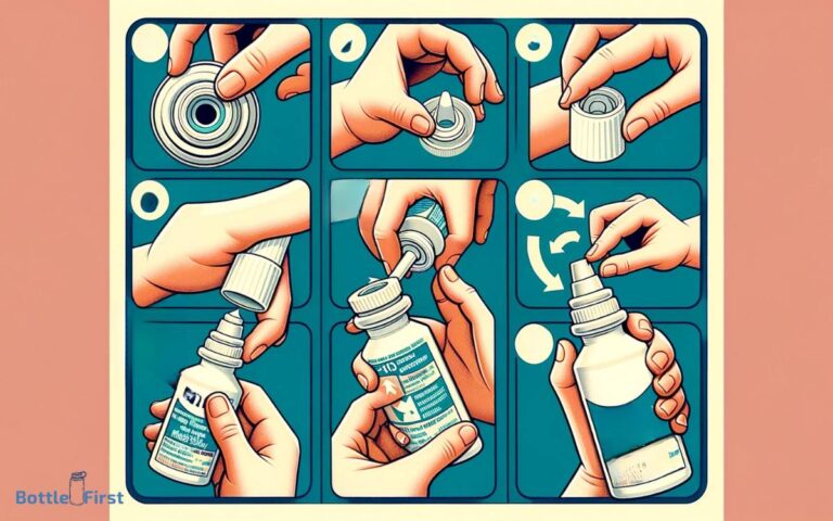 How To Open Afrin Nasal Spray Bottle 5 Easy Quick Steps   Pressing And Turning The Cap 768x480 