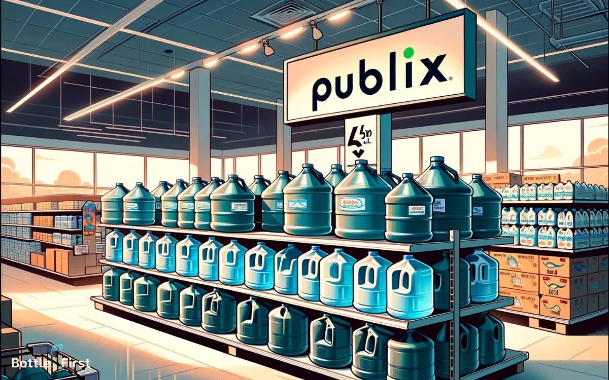 Publixs Water Jug Availability
