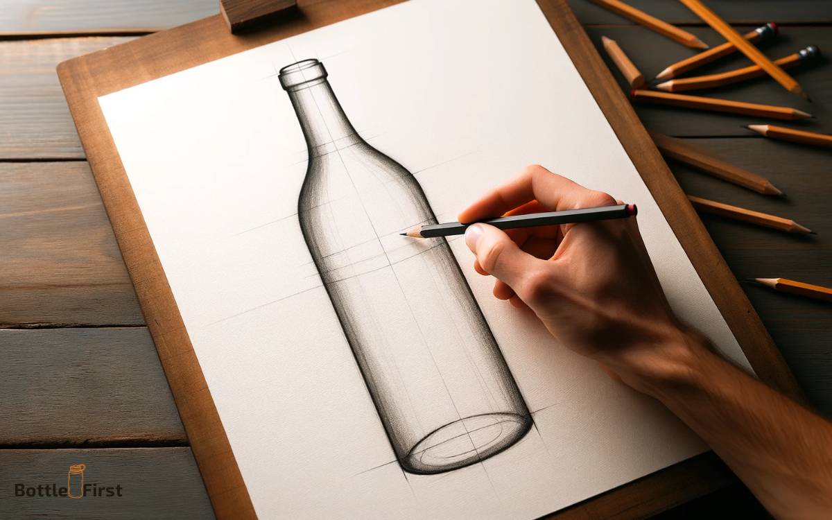 Sketching the Wine Bottle