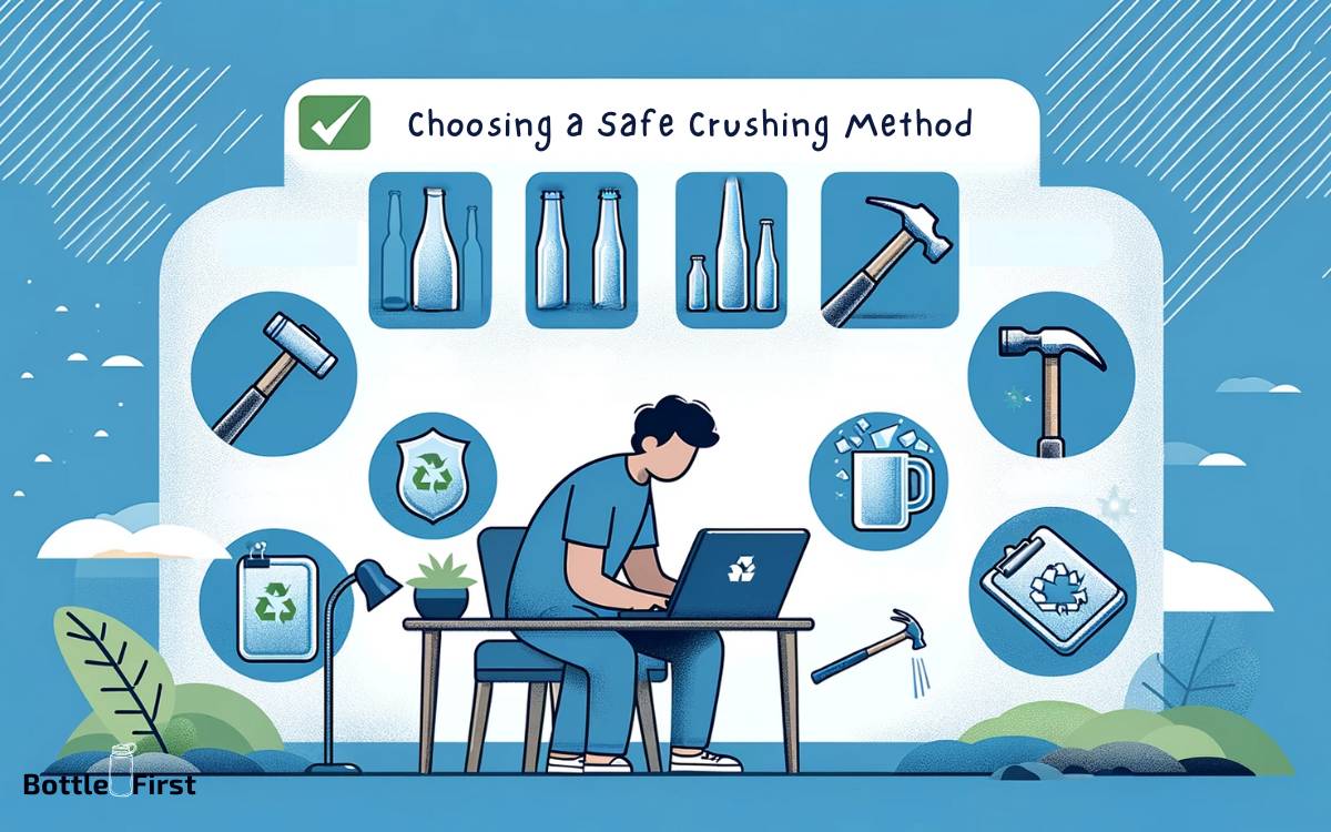 Step Choosing a Safe Crushing Method
