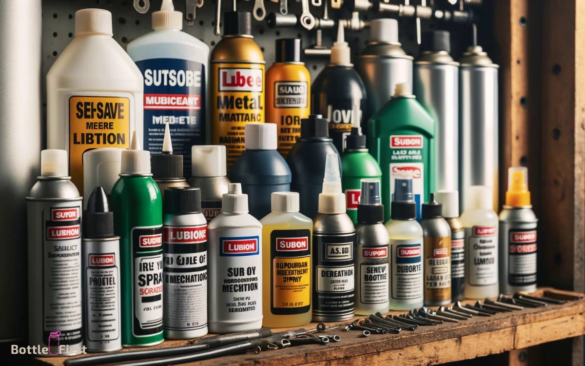 Types of Suitable Lubricants