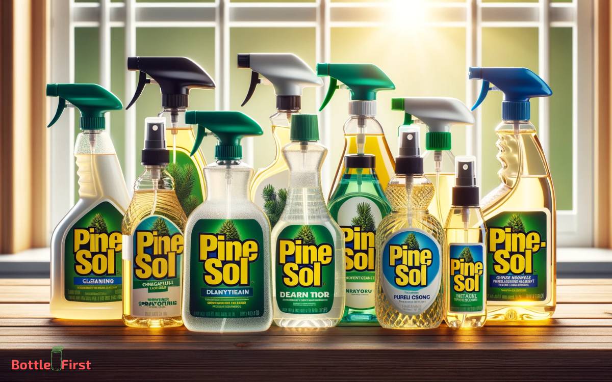 Using Pine Sol in Different Spray Bottles