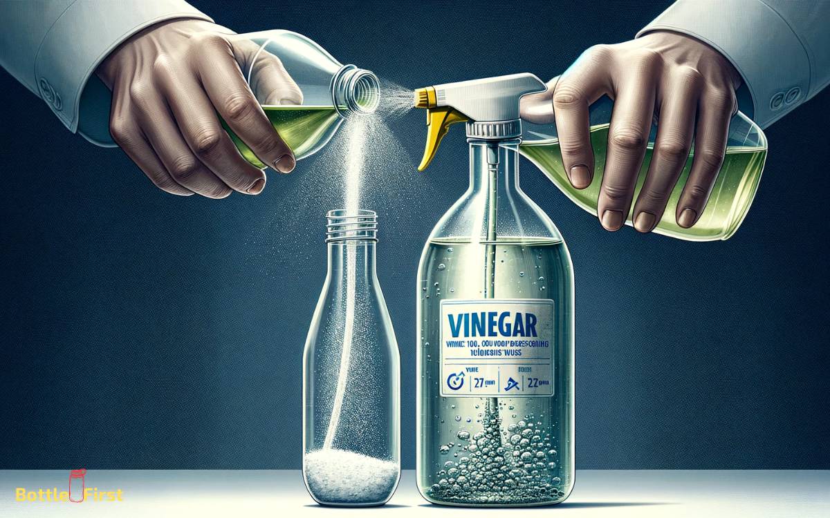 Using Vinegar Solution