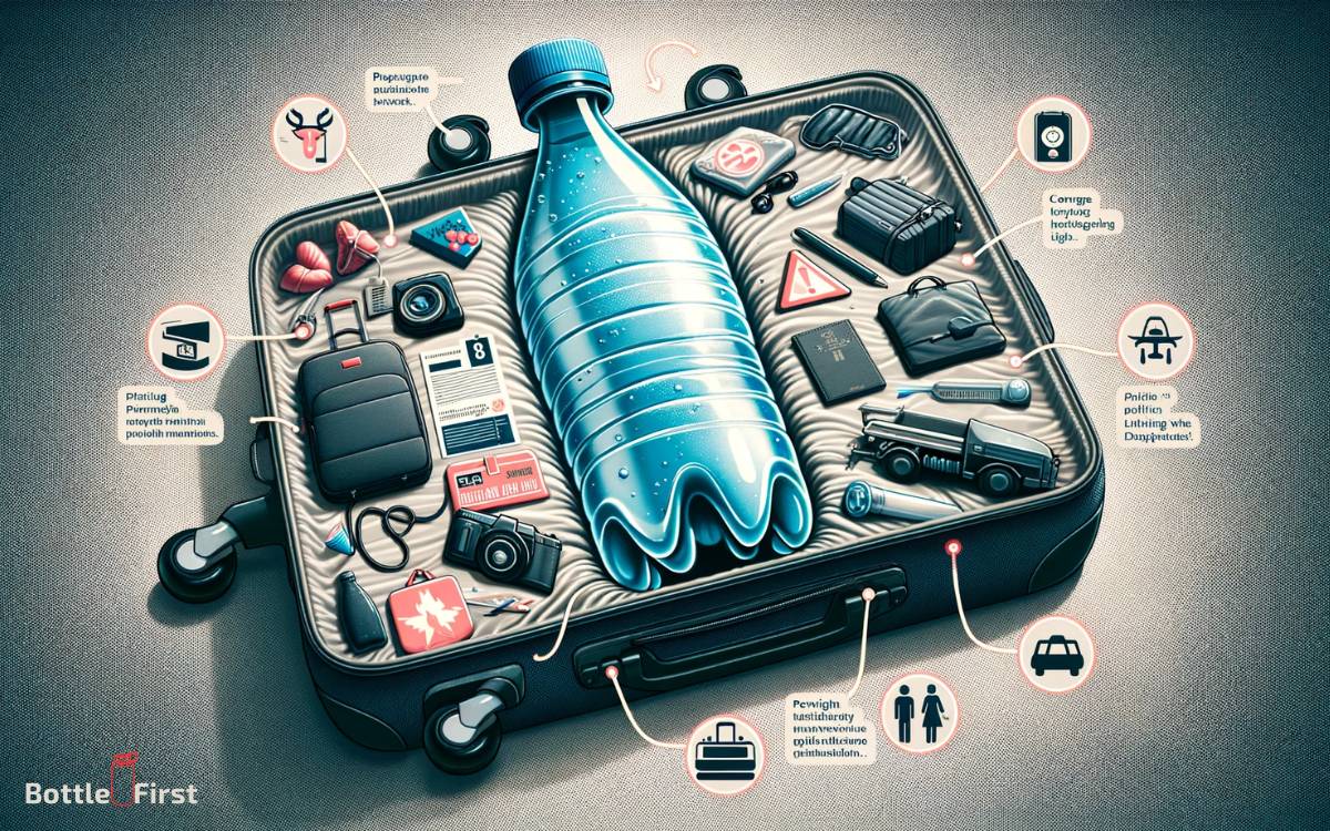 Potential Issues With Packing Water Bottles in Checked Luggage