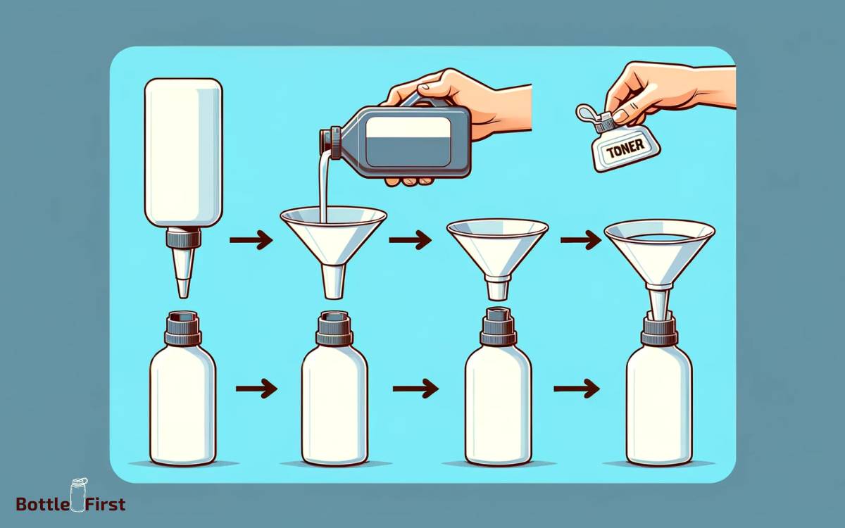 Step By Step Guide To Transferring Toner Into A Spray Bottle